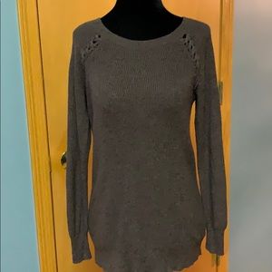 American Eagle Braided Shoulder Sweater